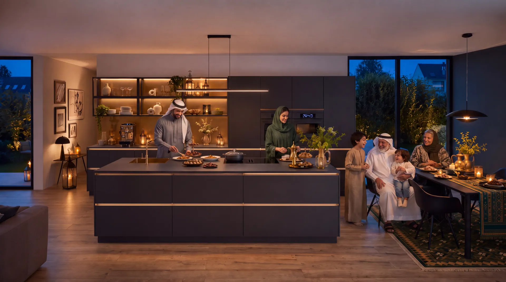 A kitchen that reflects who we are… and brings our best moments together.