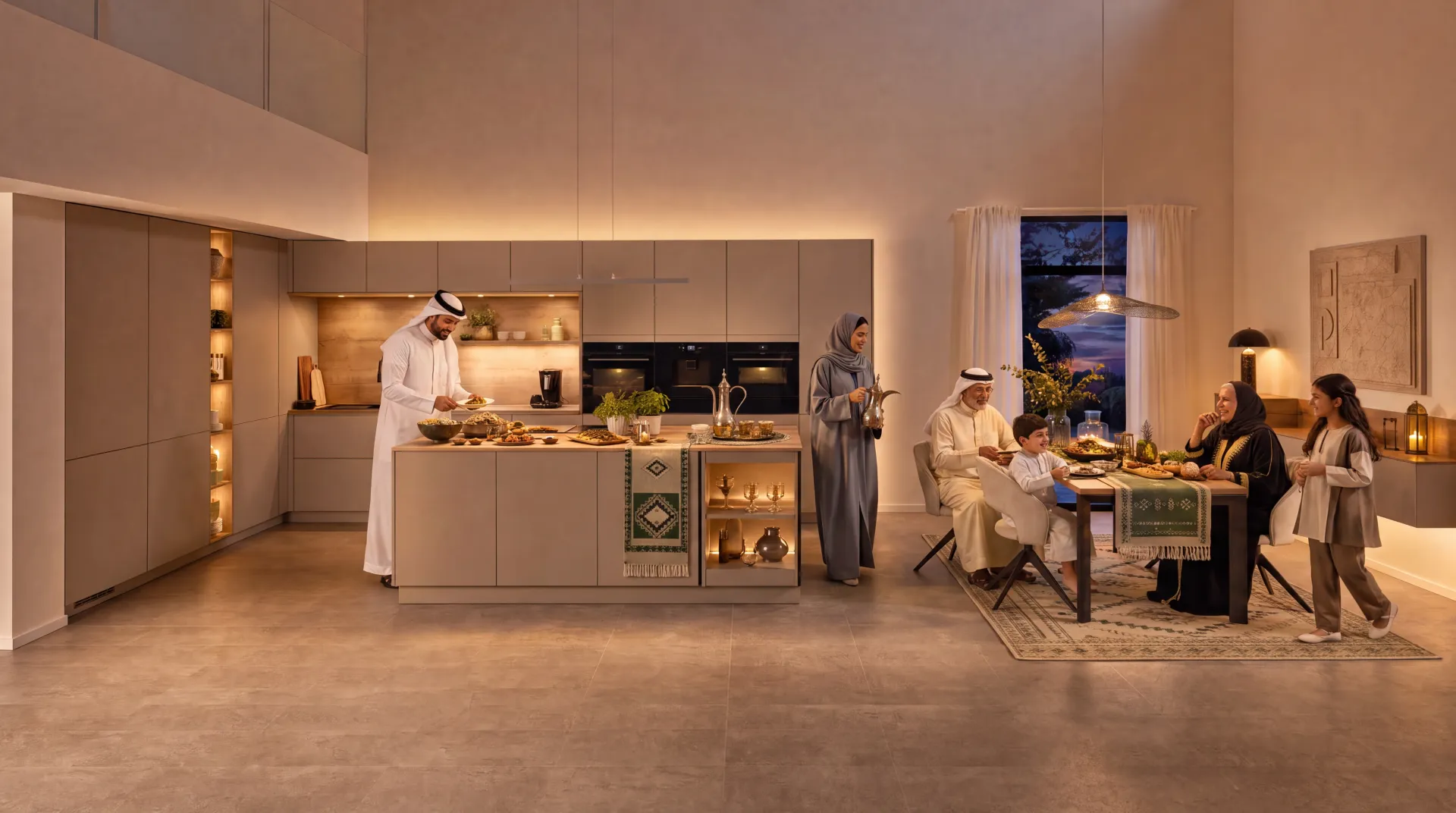 A kitchen that reflects who we are… and brings our best moments together.